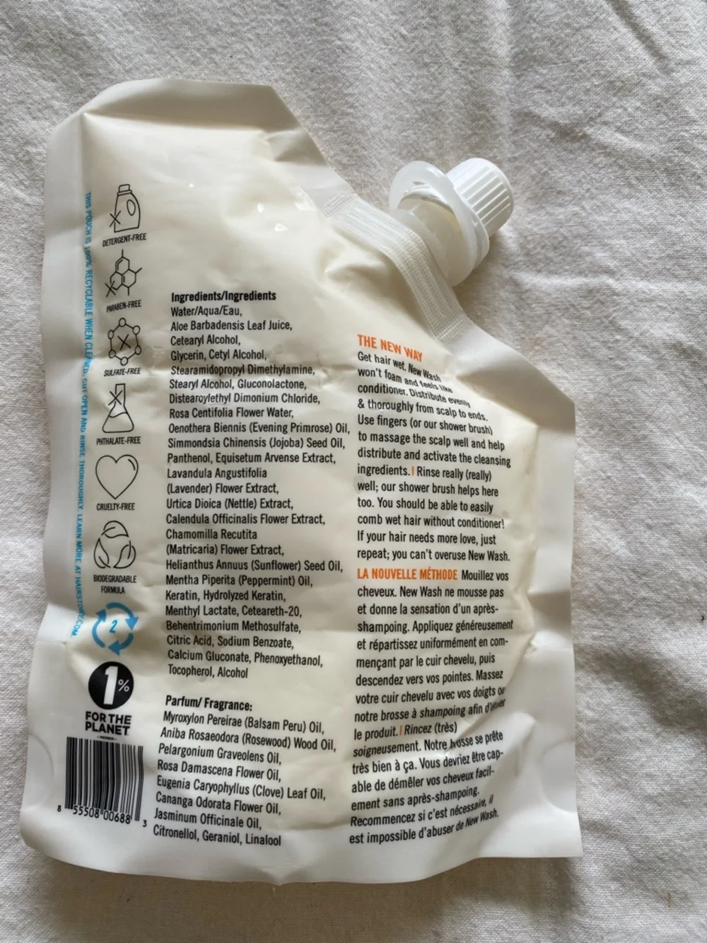 New Wash (Original) Foam-Free Cleanser – “Shampoo” - Picture 2 of 2